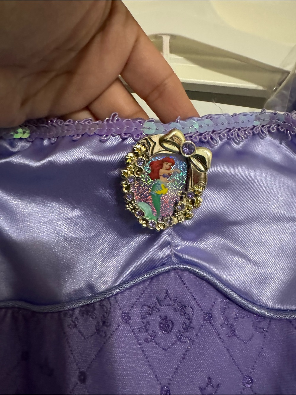 Disney Little Mermaid Costume Dress - Picture 3 of 6